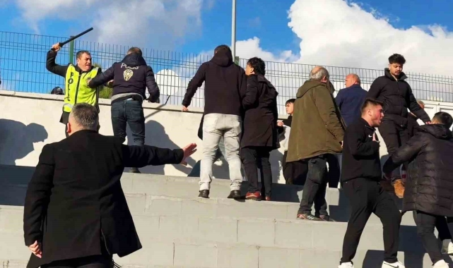 Bölgesel Amatör Lig maçında ortalık karıştı