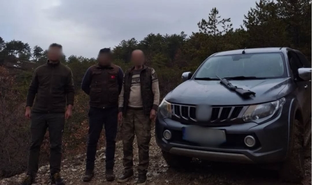 Bolu'da kaçak avcılık yapan 22 kişiye ceza kesildi: 8 tüfeğe el konuldu