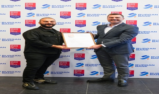 Burgan Bank, "Great Place To Work" sertifikasını kazandı