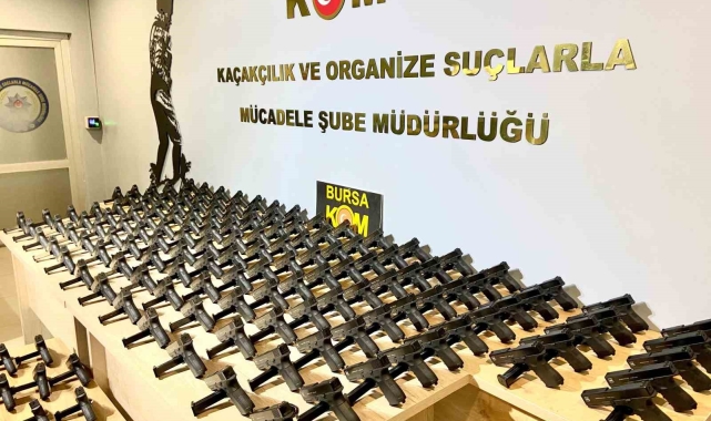 Bursa'da büyük silah operasyonu