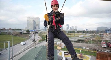 Bursa'nın alev savaşçısı kadınlarının eğitimi komandoları aratmadı