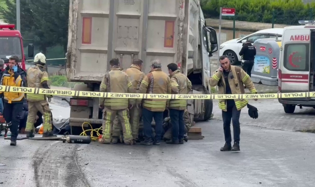 Büyükçekmece'de feci kaza kamerada