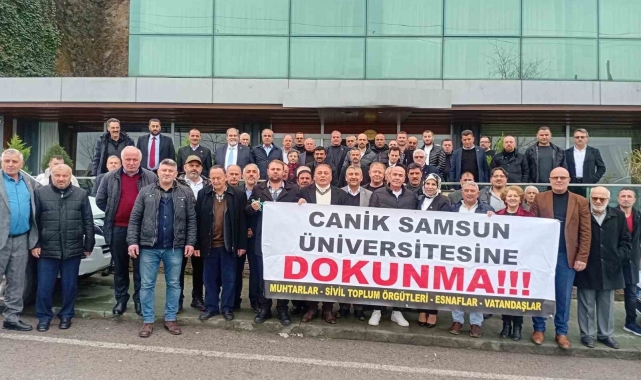 Canikliler: "Üniversitemize dokunmayın"
