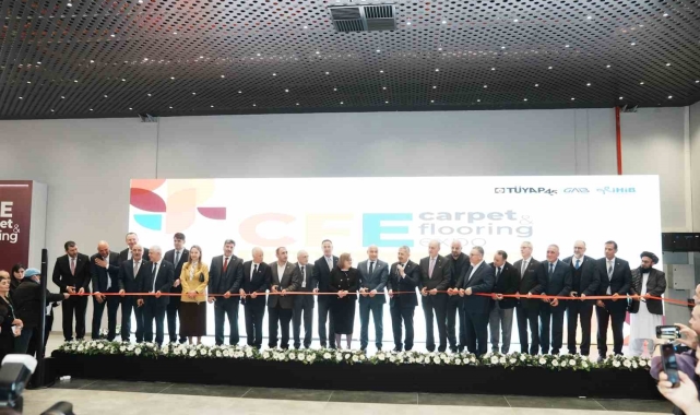 CFE Halı ve Yer Kaplamaları Fuarı rekor katılımla açıldı