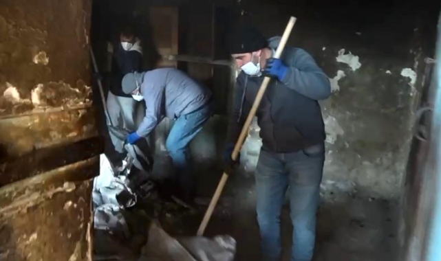 Çöp evde ölümcül hayat mücadelesi mutlu sonla bitti