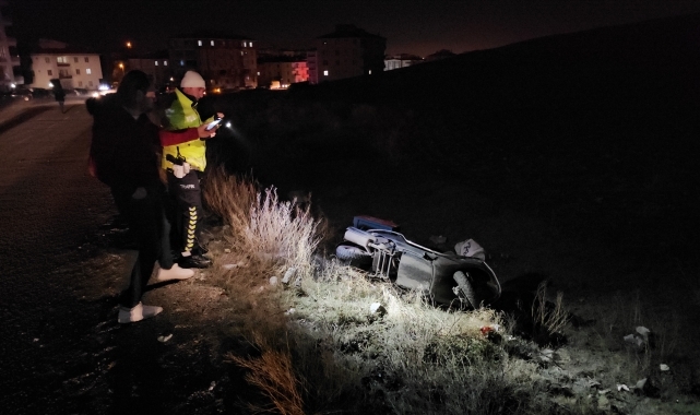 Çorum'da otomobille çarpışan motosikletin sürücüsü hayatını kaybetti