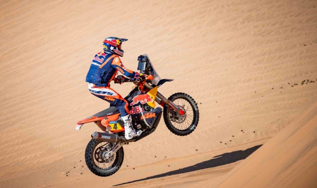 Dakar Rallisi'nde 48 saatlik 2. etabın kazananı Red Bull pilotu Daniel Sanders oldu