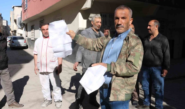 DEDAŞ'ın yüksek ve çift faturaları mahalle sakinlerini bunalttı