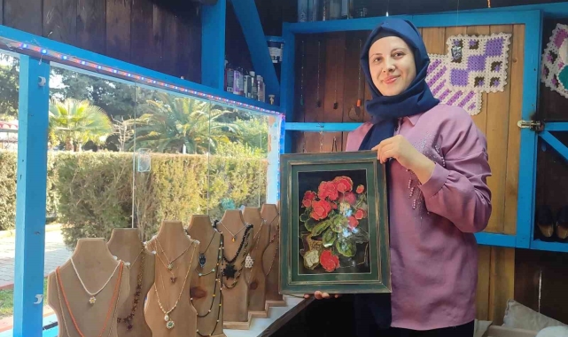 Depremden sonra kursa gitti, kendi işini kurdu