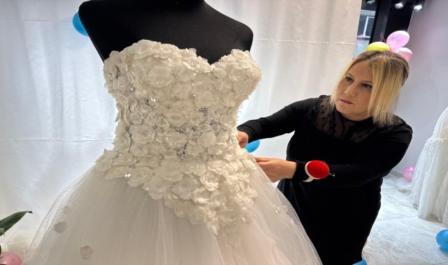 Diyabet hastası öğretmenin "moda evi" hayali gerçeğe dönüştü