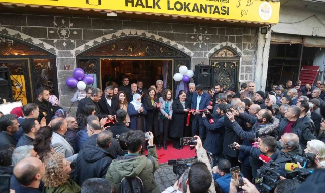 Diyarbakır'da 3'üncü Halk Lokantası açıldı