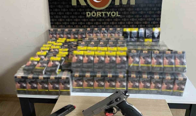 Dörtyol ve Payas'ta kaçak sigara operasyonu