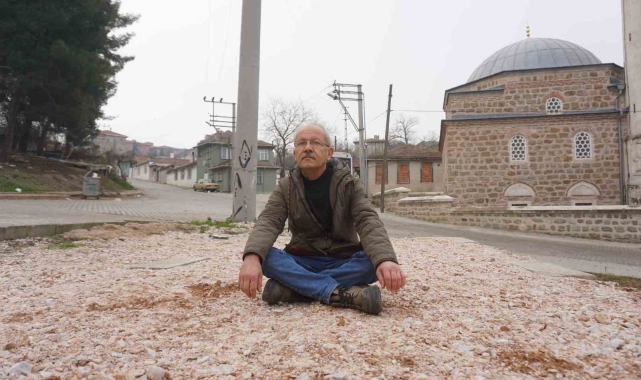 Edirneli muhtardan oturma eylemi