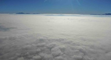 Elazığ sis denizinde kayboldu