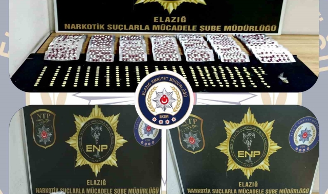 Elazığ'da uyuşturucu operasyonu: 5 tutuklama