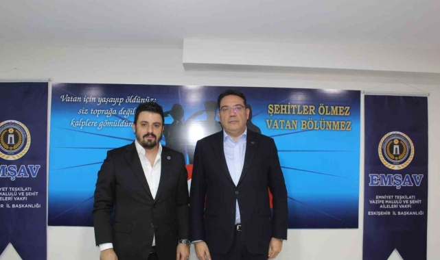 Emekli Tümamiral Bağcıoğlu'ndan EMŞAV'a ziyaret