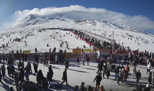 Erciyes'te sömestir bereketi