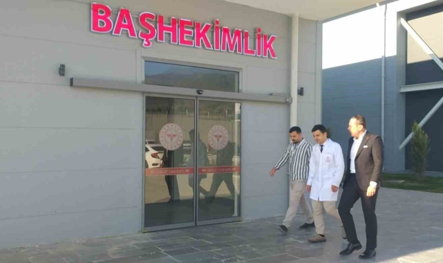 Erzin devlet hastanesi hasta kabulüne başladı