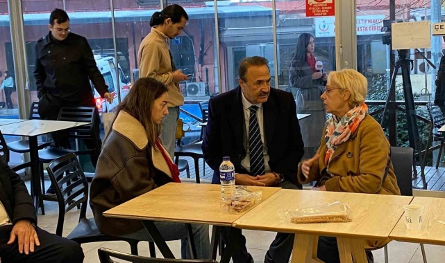 Eski Devlet Bakanı Mehmet Sevigen'den Edip Akbayram'a ziyaret