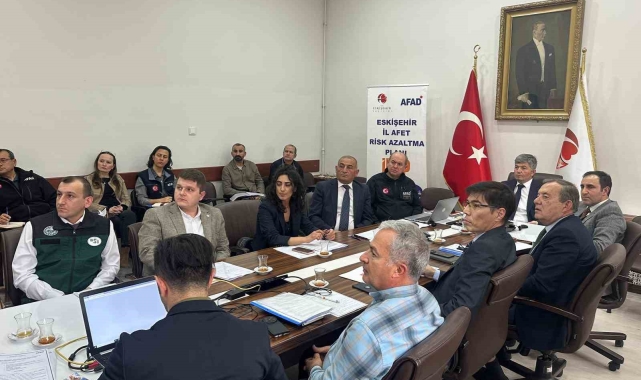 Eskişehir İl Afet Risk Azaltma Planı İDK Toplantısı gerçekleştirildi