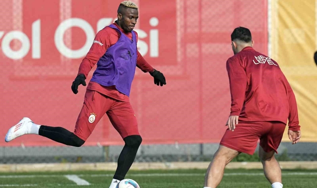 Galatasaray, Başakşehir maçı hazırlıklarına başladı
