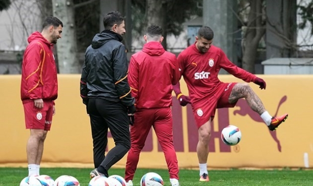 Galatasaray, Hatayspor maçı hazırlıklarını tamamladı