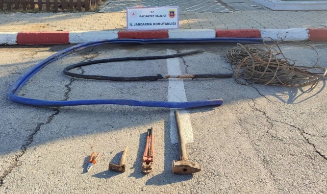 Gaziantep'te jandarmanın hırsızlık operasyonlarında 1 şüpheli tutuklandı