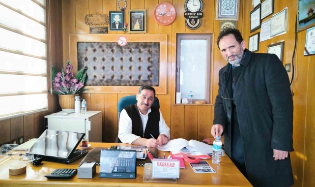 Gediz'de hafızlık kursu inşaatına yardımlar devam ediyor