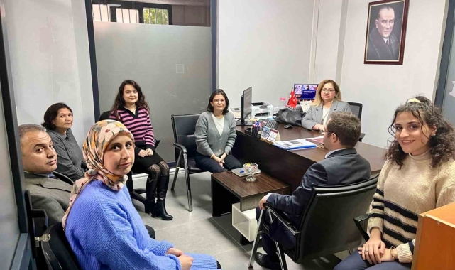 Germencik Kaymakamı Doğru, SYDV Müdürü Beydağ'dan çalışmalar hakkında bilgi aldı