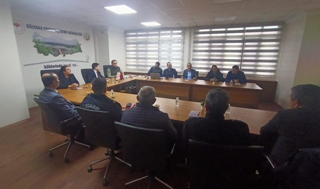 Gölyaka'da ilçe av komisyonu toplandı