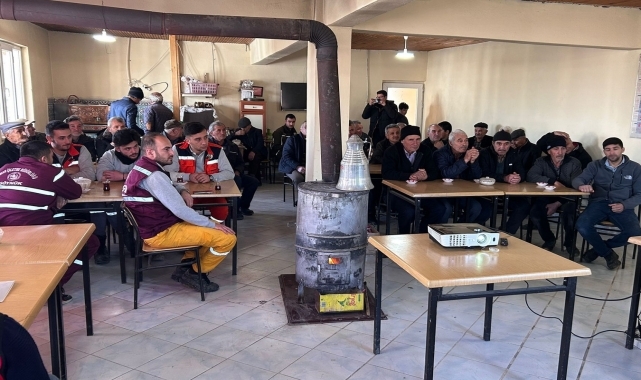 Göynük'te orman yangınları bilgilendirme toplantısı yapıldı