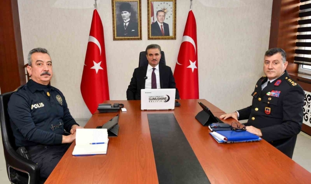 Gümüşhane'de 2025 yılının ilk Asayiş Bilgilendirme Toplantısı yapıldı