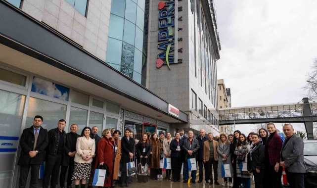 Gürcistan sağlık sektörü temsilcilerinden Özel İmperial Hastanesi'ne ziyaret