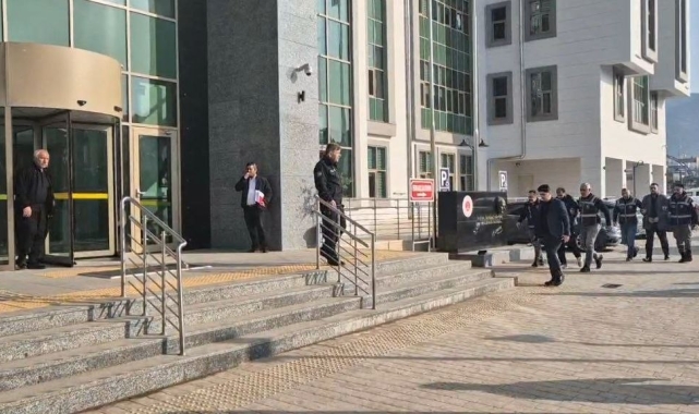 Haraç şüphelileri adliyede