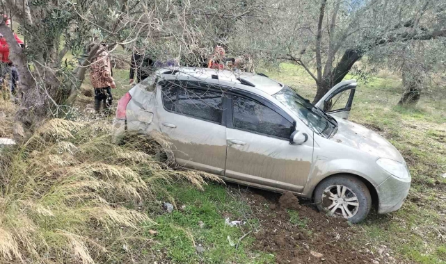 Havran Çamdibi Mahallesi'nde trafik kazası: 2 yaralı