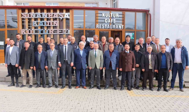 İl Genel Meclisi Sinanpaşa'da muhtarlarla buluştu