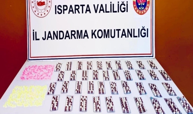 Isparta'da jandarmadan 2024'te 43 uyuşturucu operasyonu