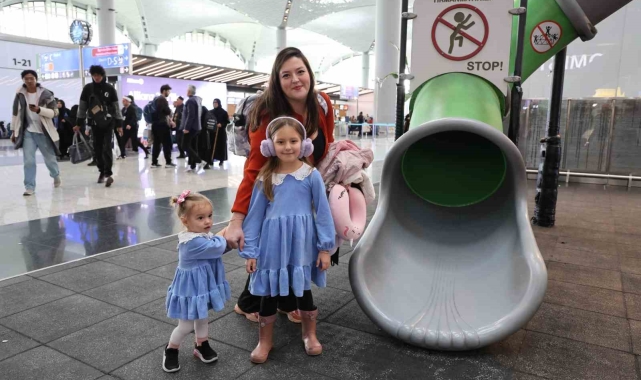 İstanbul Havalimanı'nda yarıyıl tatili yoğunluğu