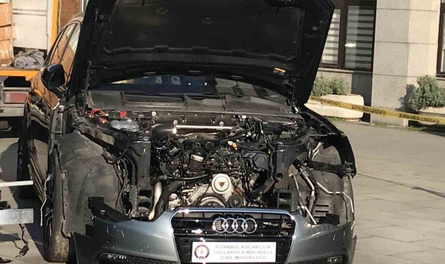 İstanbul'da 110 milyon liralık kaçak oto yedek parçası ele geçirildi