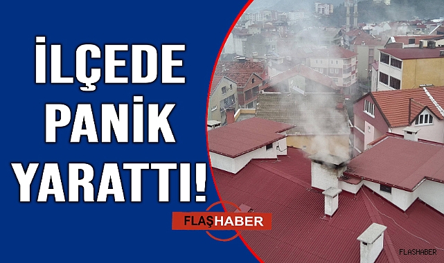 İtfaiyeyi alarma geçirdi
