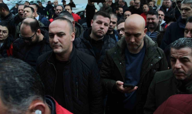 İZELMAN'da TİS görüşmeleri sonuçlanmayınca eylem devam etti