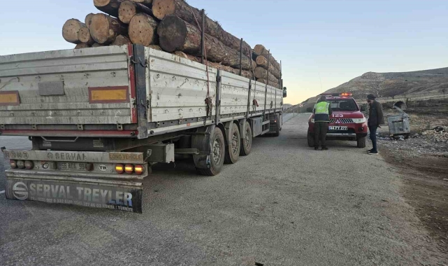 Kaçak orman emvaline karşı denetim yapıldı
