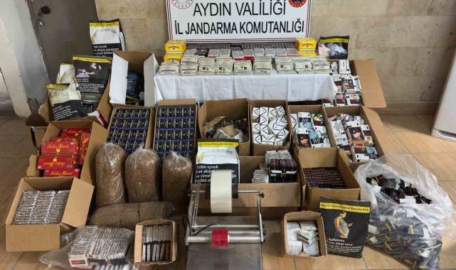 Kaçak sigara imalatına jandarma ekiplerinden 'yakın takip'