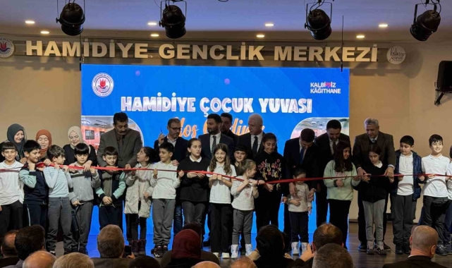 Kağıthane Belediyesi tarafından Hamidiye Çocuk Yuvası hizmete açıldı