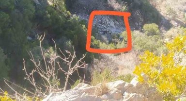 Kahramanmaraş'ta kayalıklardan düşen vatandaşın cenazesi bulunduğu yerden çıkartıldı