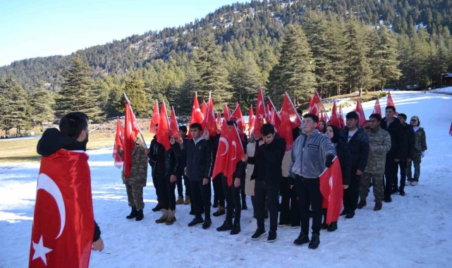 Kahramanmaraş'ta Sarıkamış şehitleri anısına yürüyüş