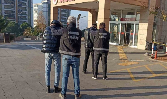Kahramanmaraş'ta uyuşturucuya 2 tutuklama