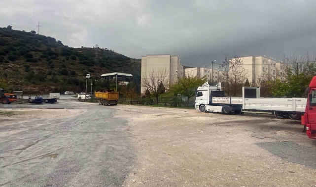 Kamyon ve tır park sorunu çözüldü