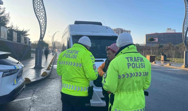 Kapaklı'da yapılan uygulamada 42 bin lira ceza kesildi