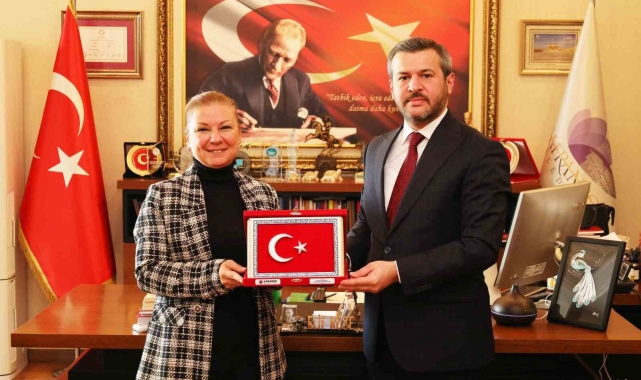 Karabük Belediye Başkanı Çetinkaya'dan, Safranbolu Belediye Başkanı Köse'ye ziyaret